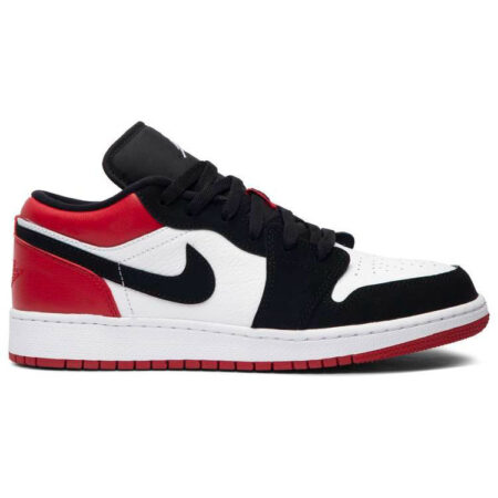 Air Jordan 1 Low GS 'Black Toe' 553560-116