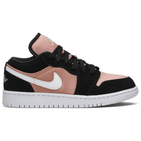 Air Jordan 1 Low GS 'White Rose Gold' 554723-090