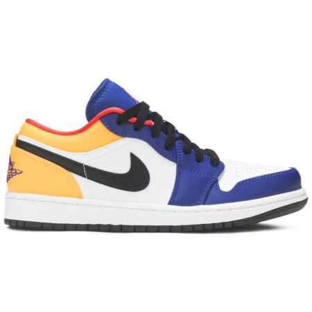 Air Jordan 1 Low 'White Deep Royal Blue' 553558-123
