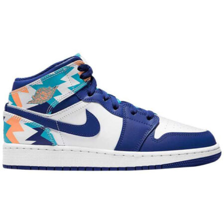 Air Jordan 1 Mid GS 'Geometric Pint' 555112-105