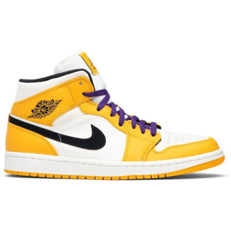 Air Jordan 1 Mid 'Lakers' 852542-700