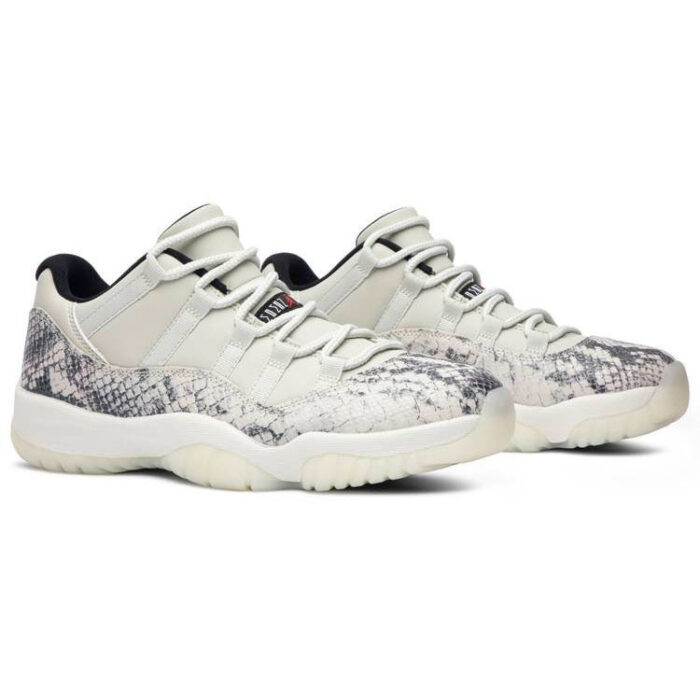 Air Jordan 11 Retro Low Light Bone Snakeskin CD6846 002 2