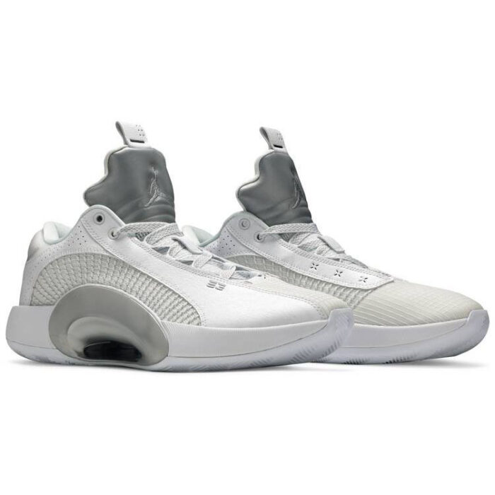 Air Jordan 35 Low PF White Metallic Silver CW2459 100 2