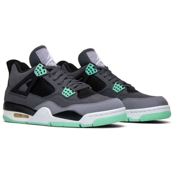 Air Jordan 4 Retro Green Glow 308497 033 2