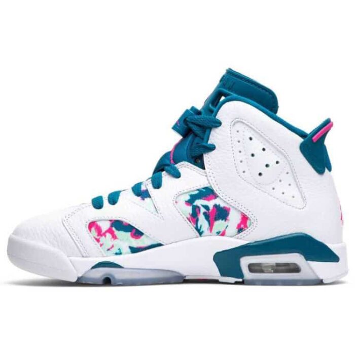 Air Jordan 6 Retro GS Green Abyss 543390 153 1