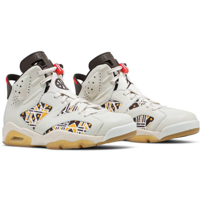 Air Jordan 6 Retro Quai 54 – Sail Gum CZ4152 100 2