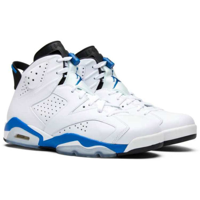 Air Jordan 6 Retro Sport Blue 2014 384664 107 2