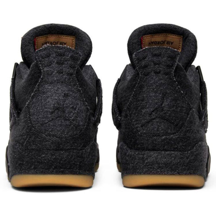 Levis x Air Jordan 4 Retro Black Denim AO2571 001 3