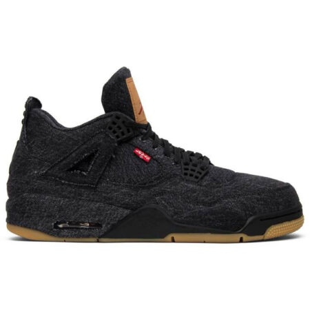 Levi's x Air Jordan 4 Retro 'Black Denim' AO2571-001