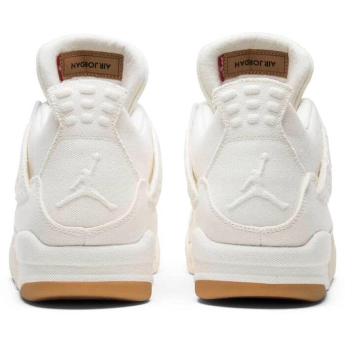 Levis x Air Jordan 4 Retro White Denim AO2571 100 3