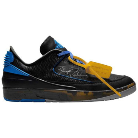 Off-White x Air Jordan 2 Retro Low SP 'Black Royal' DJ4375-004