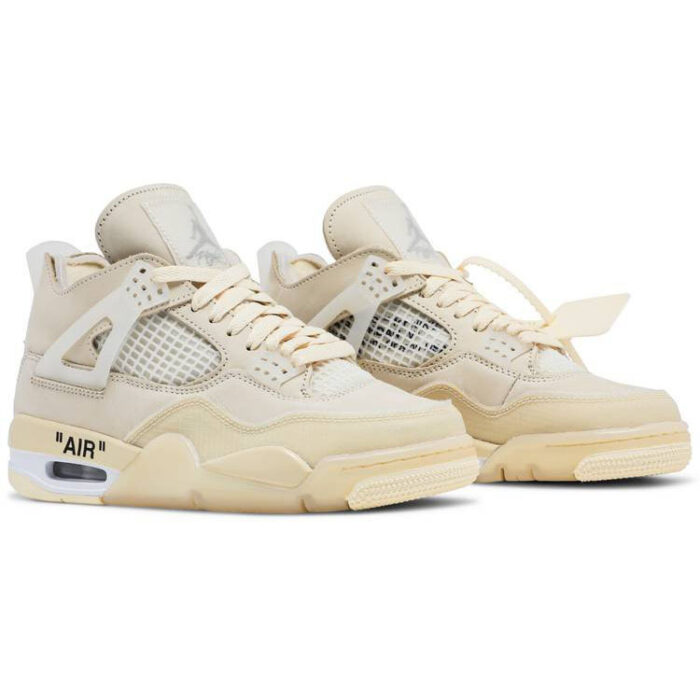 Off White x Wmns Air Jordan 4 SP Sail CV9388 100 2