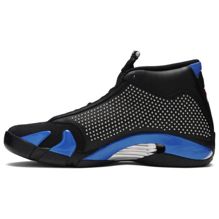 Supreme x Air Jordan 14 Retro Black Varsity Royal BV7630 004 1