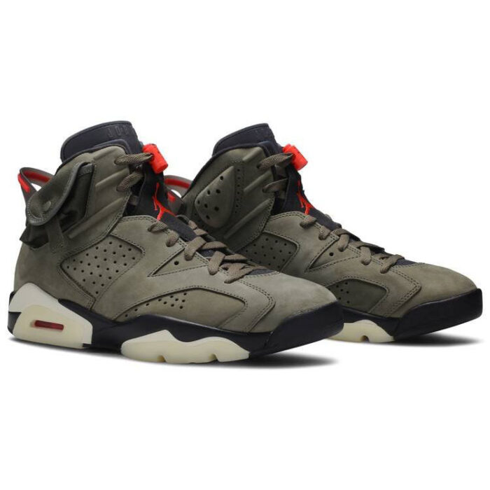 Travis Scott x Air Jordan 6 Retro Olive CN1084 200 2