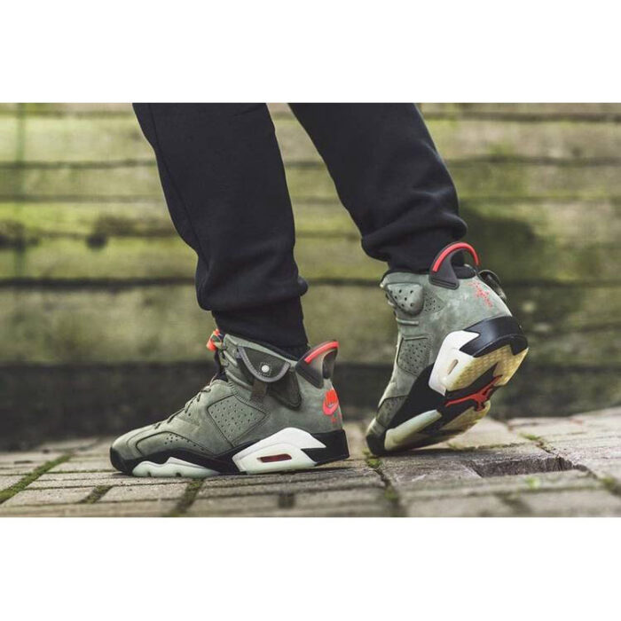 Travis Scott x Air Jordan 6 Retro Olive CN1084 200 5