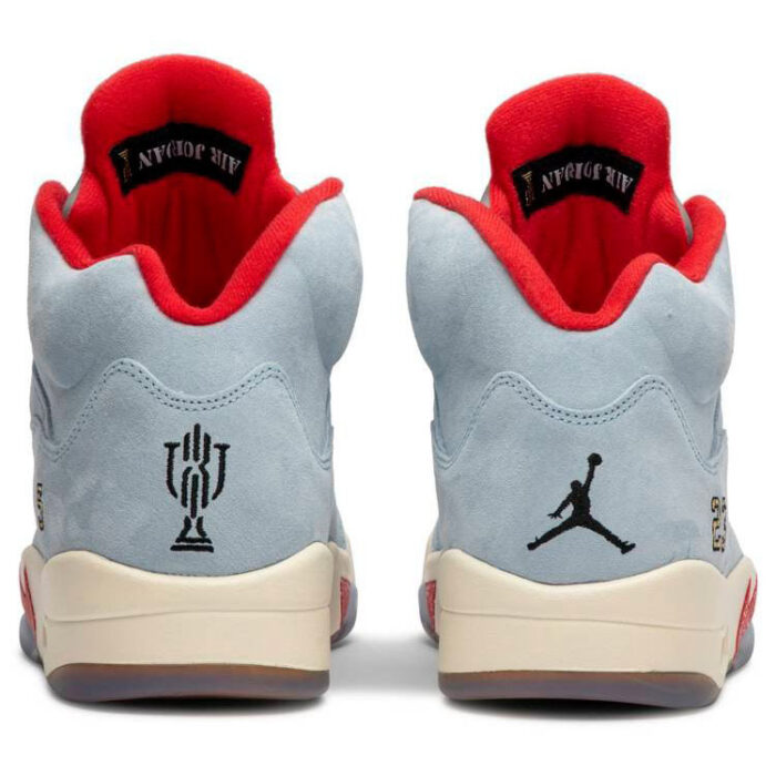 Trophy Room x Air Jordan 5 Retro Ice Blue CI1899 400 3