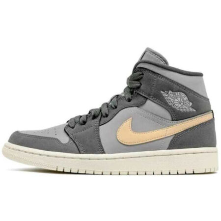 Wmns Air Jordan 1 Mid 'Iron Grey Onyx' BQ6472-020