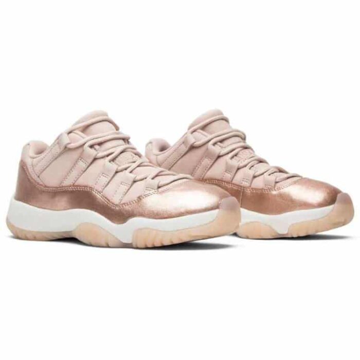 Wmns Air Jordan 11 Low Rose Gold AH7860 105 2